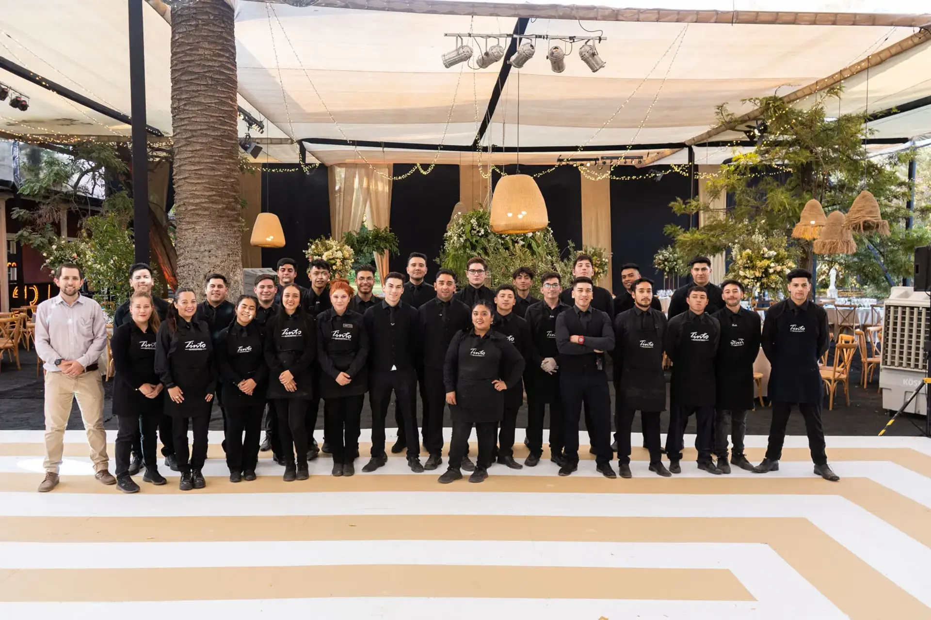 Equipo profesional de Tinto Banquetería
